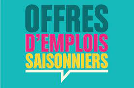 Rappel : Emploi saisonnier été 2021